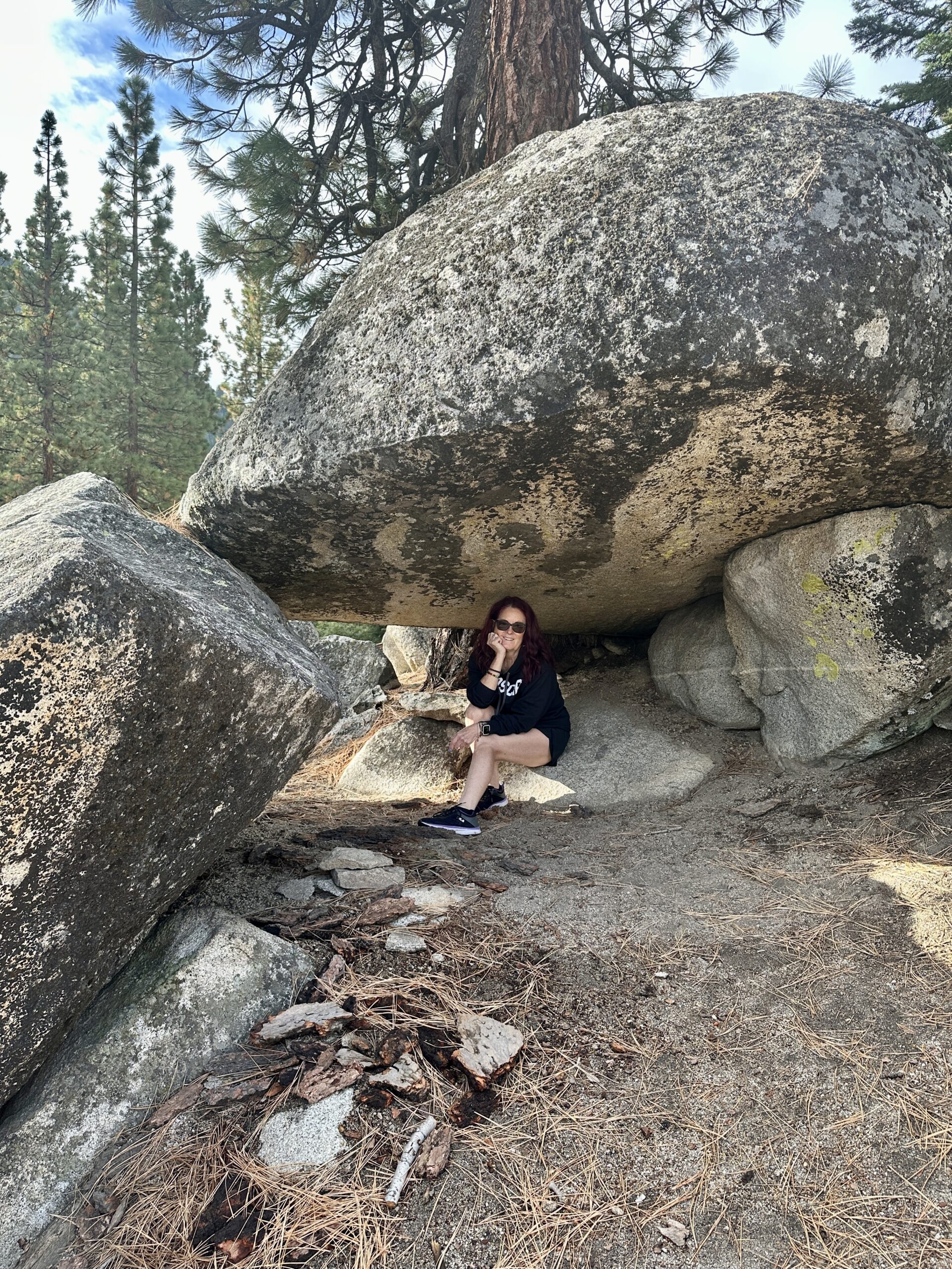 me hiking at Lake Tahoe