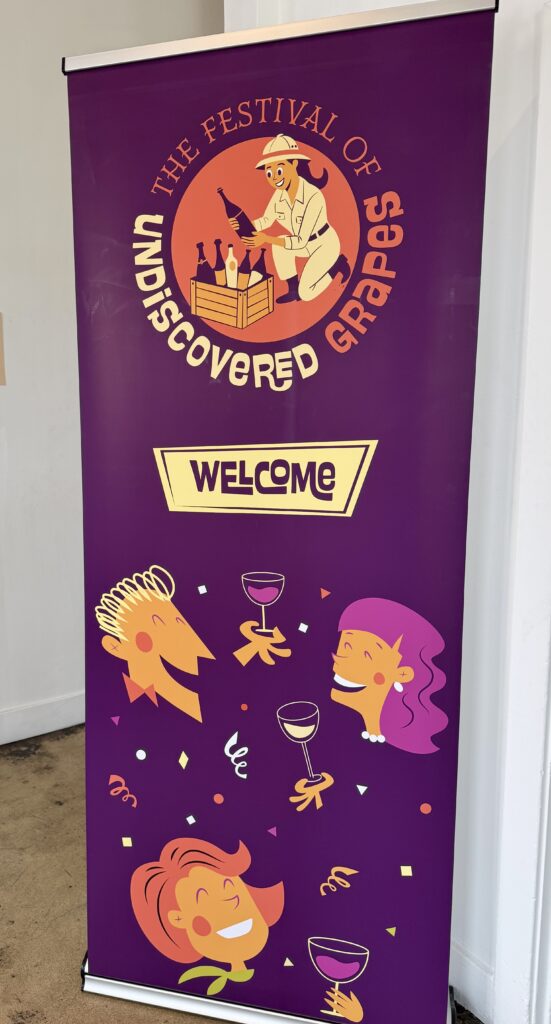 welcome to the festival of undiscovered grapes in los angeles, featuring rare California wines