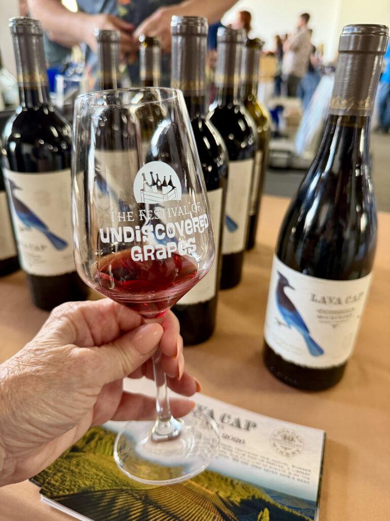 red wine at the festival of undiscovered grapes in Los Angeles in 2026