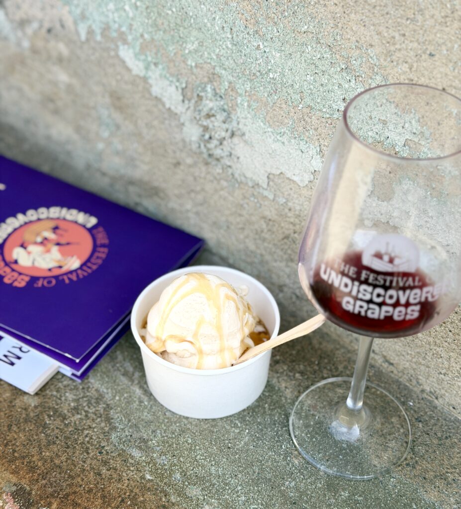 food at the festival of undiscovered grapes in LA 2026